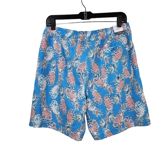 Departwest Men's Pineapple Stretch Lined Swim Short  - S - Picture 5 of 9
